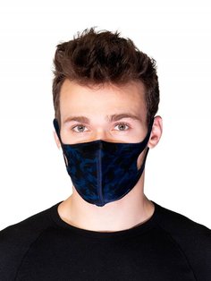 Многоразовая маска BlackSpade BS90021-6/L/синий камуфляж