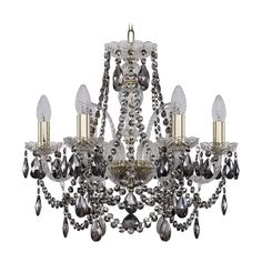 Хрустальная люстра 1411/6/160 G R731 Bohemia Ivele Crystal