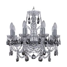 Хрустальная люстра 1411/8/160 Ni K781 Bohemia Ivele Crystal