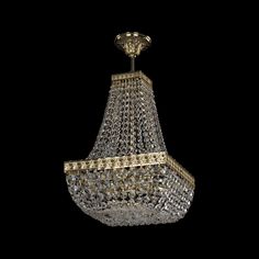 Хрустальная люстра 19282/H2/25IV G Bohemia Ivele Crystal