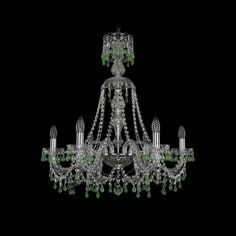 Хрустальная люстра 1410/6/240/XL-74 Ni V5001 Bohemia Ivele Crystal