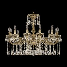 Хрустальная люстра 75101/12/250 A GB Bohemia Ivele Crystal