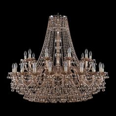 Хрустальная люстра 1409/20+10/400 G M721 Bohemia Ivele Crystal