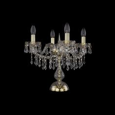 Настольная лампа 1403L/4/141-39 G Bohemia Ivele Crystal