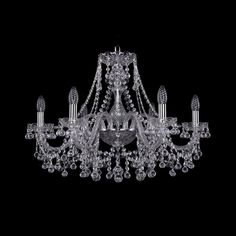 Хрустальная люстра 1409/6/240 Ni Bohemia Ivele Crystal