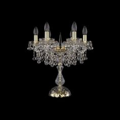 Настольная лампа 1409L/6/141-47 G Bohemia Ivele Crystal