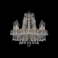 Хрустальная люстра 1410/10/141 G V0300 Bohemia Ivele Crystal