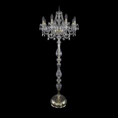 Торшер 1411T1/8/195-165 G Bohemia Ivele Crystal