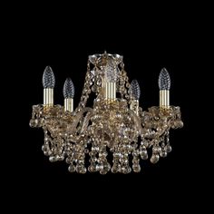 Хрустальная люстра 1409/5/141 G M721 Bohemia Ivele Crystal