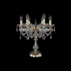 Настольная лампа 1406L/6/141-47 G Bohemia Ivele Crystal