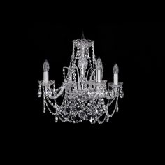 Хрустальная люстра 1411/4/160 Ni Bohemia Ivele Crystal
