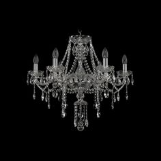 Хрустальная люстра 1415/6/220 Ni Bohemia Ivele Crystal