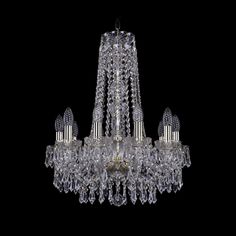 Хрустальная люстра 1403/10/160/h-61 G Bohemia Ivele Crystal