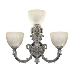 Хрустальное настенное бра 7109B16/2+1/210 NW P1 U Pair Bohemia Ivele Crystal