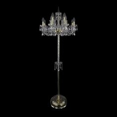 Торшер 1402T2/8+4/195-165 G Bohemia Ivele Crystal