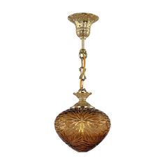 Хрустальная люстра 7003P/18 G Amber/H-1A Bohemia Ivele Crystal