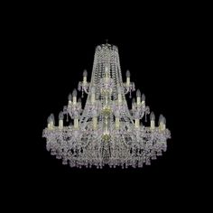 Хрустальная люстра 1410/20+10+5/360/3d G V7010 Bohemia Ivele Crystal
