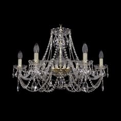 Хрустальная люстра 1406/6/240 G Bohemia Ivele Crystal