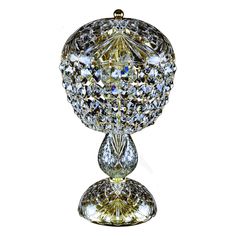 Хрустальная настольная лампа 14771L1/22 G Bohemia Ivele Crystal