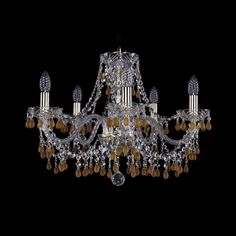 Хрустальная люстра 1410/5/195 G V1003 Bohemia Ivele Crystal