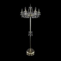 Торшер 1402T2/6/195-160 G Bohemia Ivele Crystal