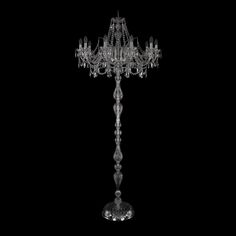 Торшер 1411T1/10/300-210 Ni Bohemia Ivele Crystal