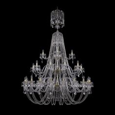 Хрустальная люстра 1406/20+10+5/530/XL-204/3d G Bohemia Ivele Crystal