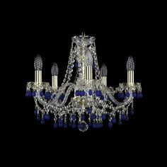 Хрустальная люстра 1410/5/160 G V3001 Bohemia Ivele Crystal