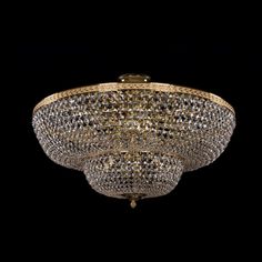 Хрустальная люстра 19101/80IV G C1 Bohemia Ivele Crystal