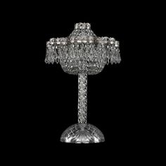 Хрустальная настольная лампа 19311L4/27JB Ni Bohemia Ivele Crystal