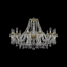 Хрустальная люстра 16103/12/360 G Bohemia Ivele Crystal
