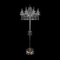 Торшер 1413T2/8/200-160 G Bohemia Ivele Crystal