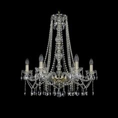 Хрустальная люстра 1413/6/220/h-73 G Bohemia Ivele Crystal