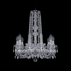 Хрустальная люстра 1402/10/160/h-59 Ni Bohemia Ivele Crystal