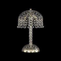Хрустальная настольная лампа 14781L2/22 G Balls Bohemia Ivele Crystal