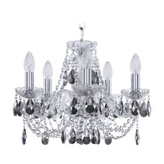 Хрустальная люстра 1406/5/141 Ni K781 Bohemia Ivele Crystal