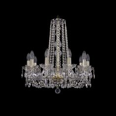 Хрустальная люстра 1402/10/195/h-58 G Bohemia Ivele Crystal