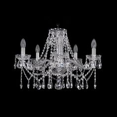 Хрустальная люстра 1413/5/200 Ni Bohemia Ivele Crystal
