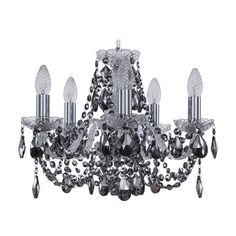 Хрустальная люстра 1406/5/141 Ni R781 Bohemia Ivele Crystal