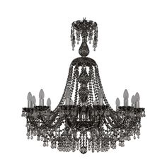 Хрустальная люстра 1410/12/300/XL-95 Ni V0300 M781 Bohemia Ivele Crystal