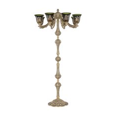 Торшер 72009T/8/210 FP P2 U Amber-Green/H-1I Bohemia Ivele Crystal