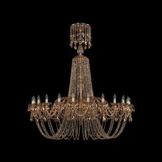 Хрустальная люстра 1402/24/530/XL-164 G M777 Bohemia Ivele Crystal