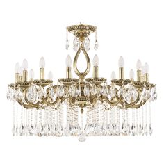 Хрустальная люстра 75301/16/300 A GB Bohemia Ivele Crystal