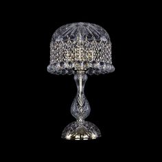 Хрустальная настольная лампа 14781L1/22 G Balls Bohemia Ivele Crystal