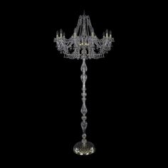 Торшер 1409T1/10/300-210 G Bohemia Ivele Crystal