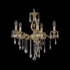 Хрустальная люстра 72402/5/175 B G FA5S Bohemia Ivele Crystal