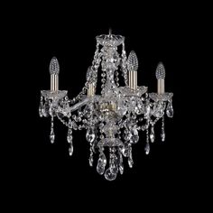 Хрустальная люстра 1415/4/165 Pa Bohemia Ivele Crystal