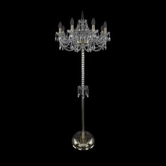 Торшер 1406T2/8/195-160 G Bohemia Ivele Crystal