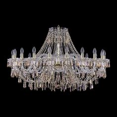 Хрустальная люстра 1403/20/400 G R801 Bohemia Ivele Crystal