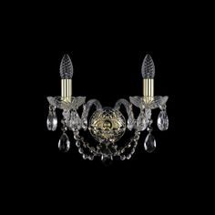 Хрустальное бра 1406B/2/141 G Bohemia Ivele Crystal